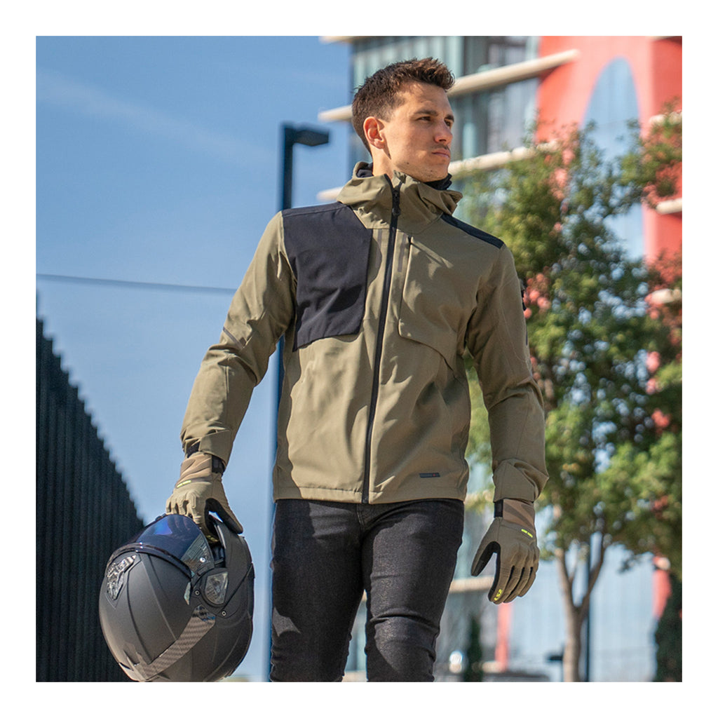 LS2 Axel Men's Jacket - Green / Black