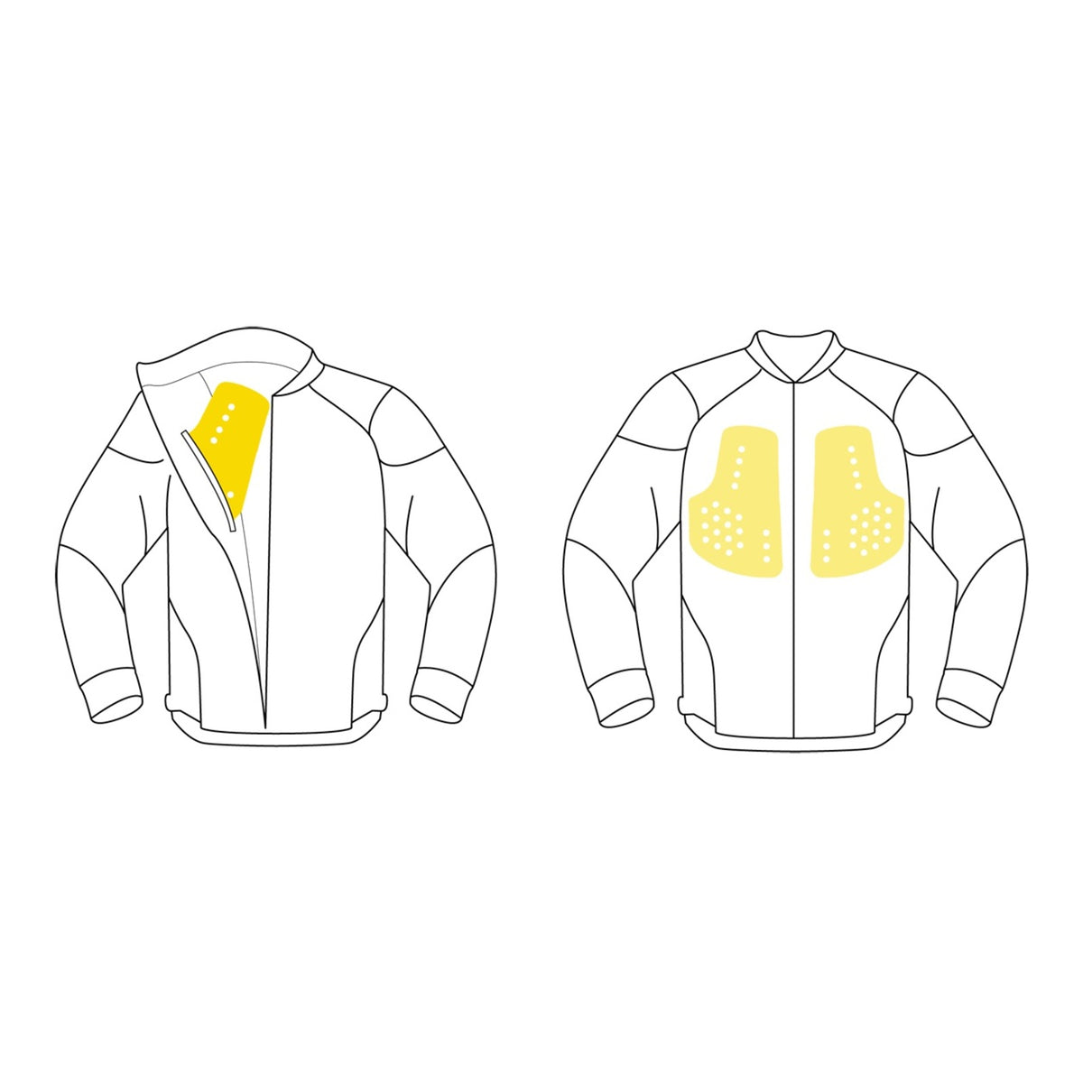 LS2 Men's Chest Protector