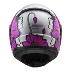 LS2 FF353 Rapid II Helmet - Poppies Pink 06