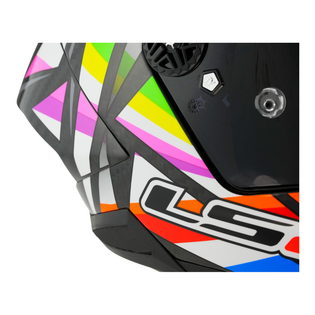 LS2 FF805C Thunder Carbon GP Aero Flash - Black
