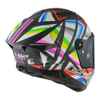 LS2 FF805C Thunder Carbon GP Aero Flash - Black
