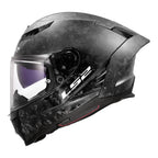 LS2 FF807 Dragon Carbon Forged Helmet - Gloss Carbon 06