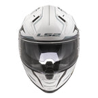 LS2 FF811 Vector II Alizer - Matte White / Silver 06