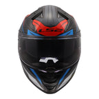 LS2 FF811 Vector II Carbon Savage Helmet - Blue / Red