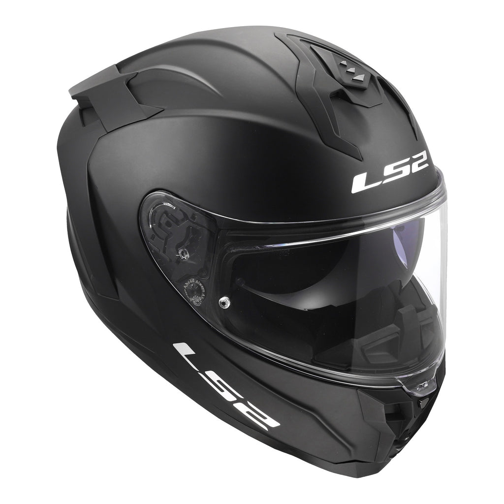 LS2 FF817 Challenger II Solid Helmet - Matte Black