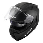 LS2 FF817 Challenger II Solid Helmet - Matte Black