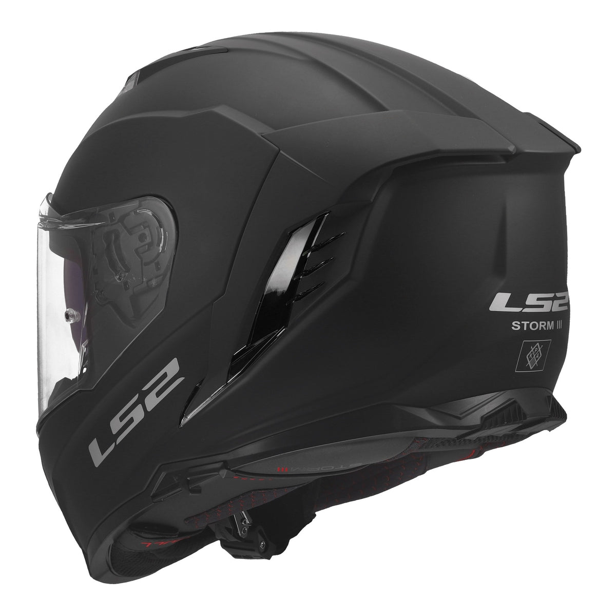 LS2 FF818 Storm III Helmet - Black