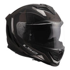 LS2 FF818 Storm III Sporty Helmet - Black / Grey