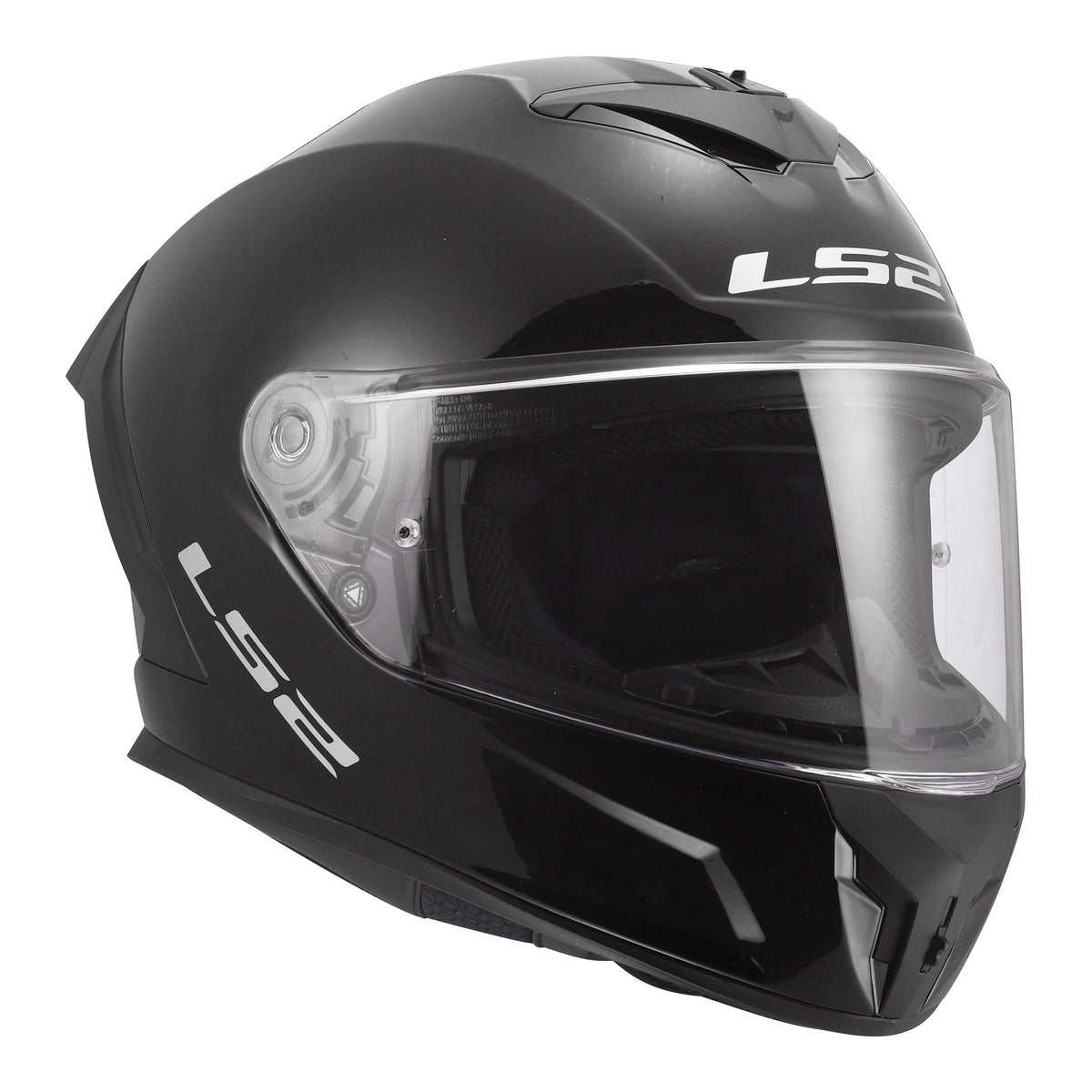 LS2 FF820 Rapid III Solid Helmet - Gloss Black