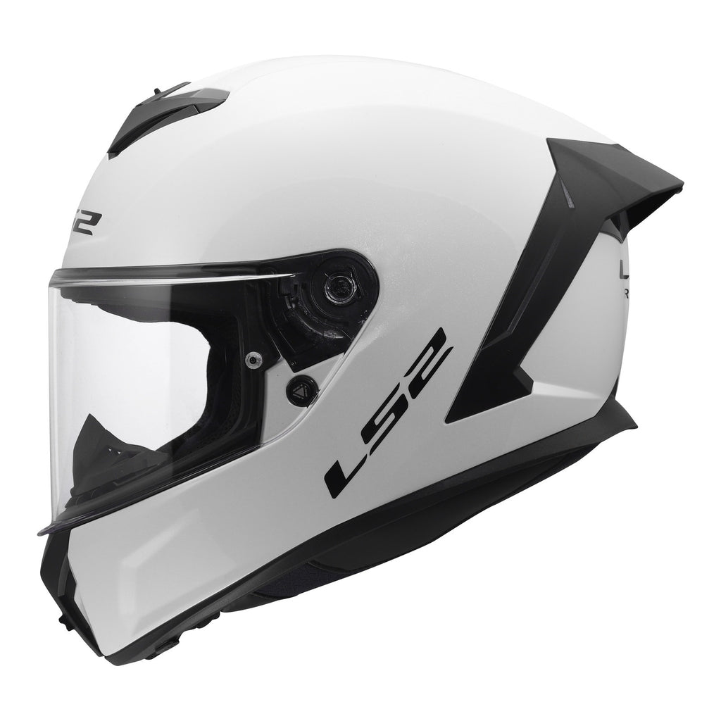 LS2 FF820 Rapid III Solid Helmet - Gloss White