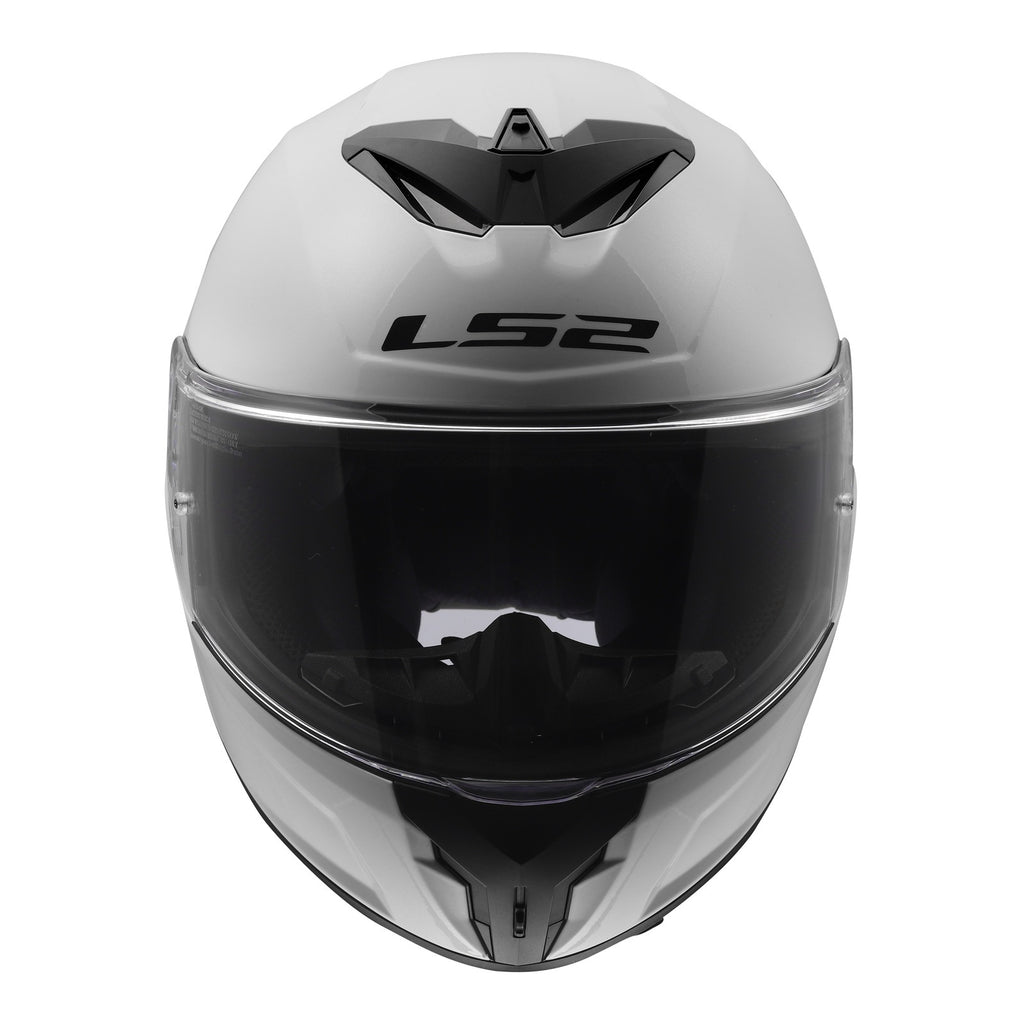 LS2 FF820 Rapid III Solid Helmet - Gloss White