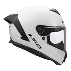 LS2 FF820 Rapid III Solid Helmet - Gloss White