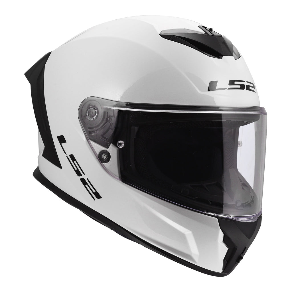 LS2 FF820 Rapid III Solid Helmet - Gloss White