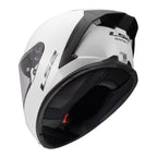 LS2 FF820 Rapid III Solid Helmet - Gloss White