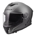 LS2 FF820 Rapid III Solid Helmet - Matte Titanium