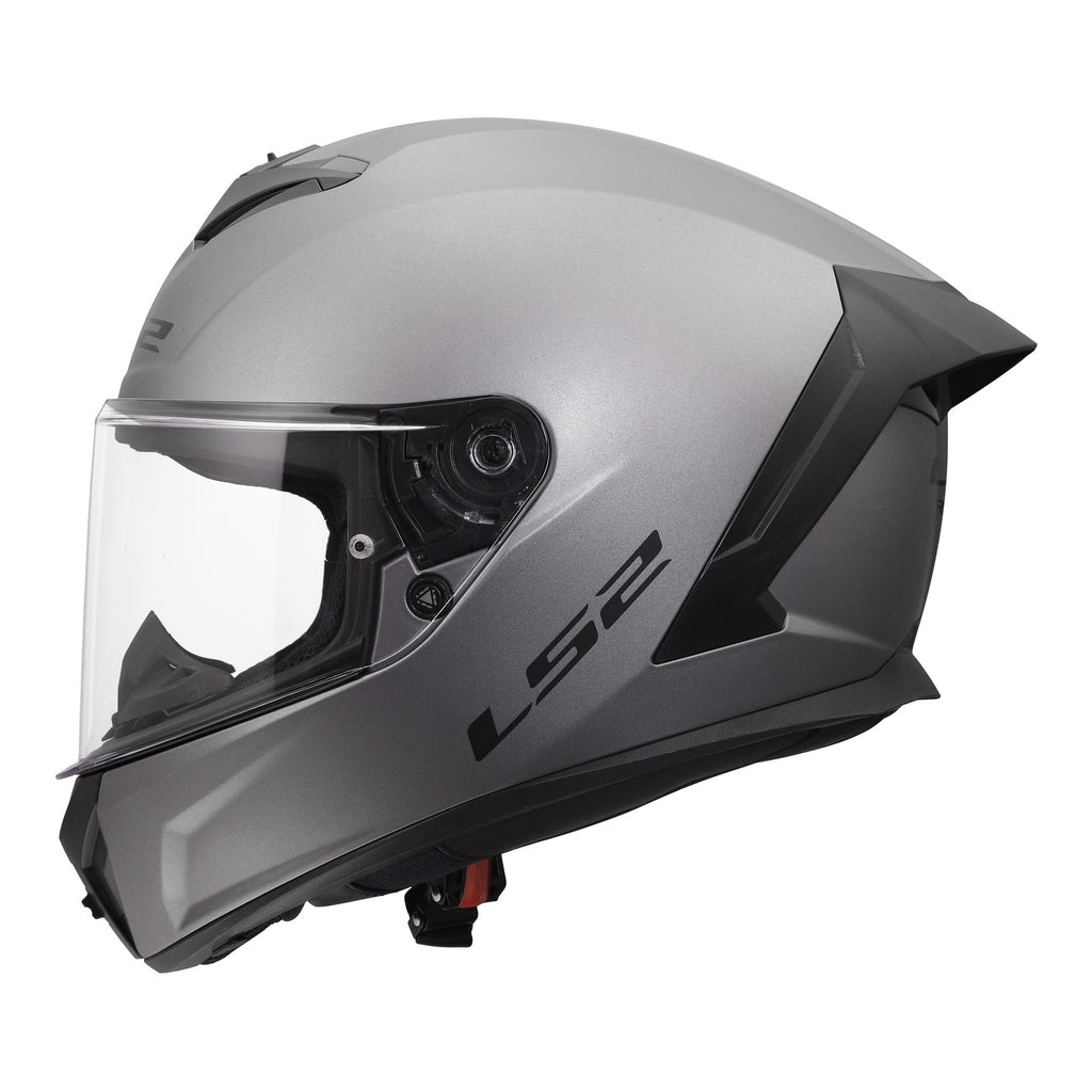 LS2 FF820 Rapid III Solid Helmet - Matte Titanium