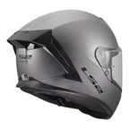 LS2 FF820 Rapid III Solid Helmet - Matte Titanium