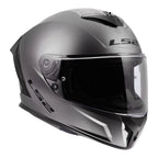 LS2 FF820 Rapid III Solid Helmet - Matte Titanium