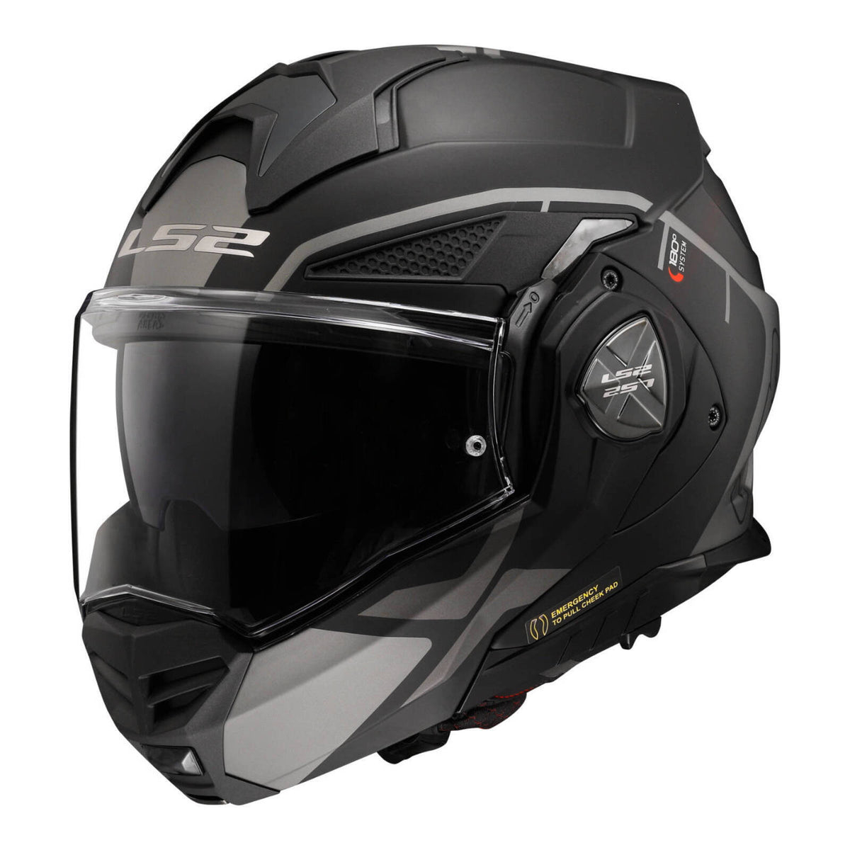 LS2 ff901 Advant X Metryk Helmet - Matte Titanium