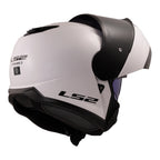 LS2 FF908 Strobe II Helmet - White 06
