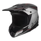 LS2 MX706 COZ Arched Helmet - Black / Silver / Titanium
