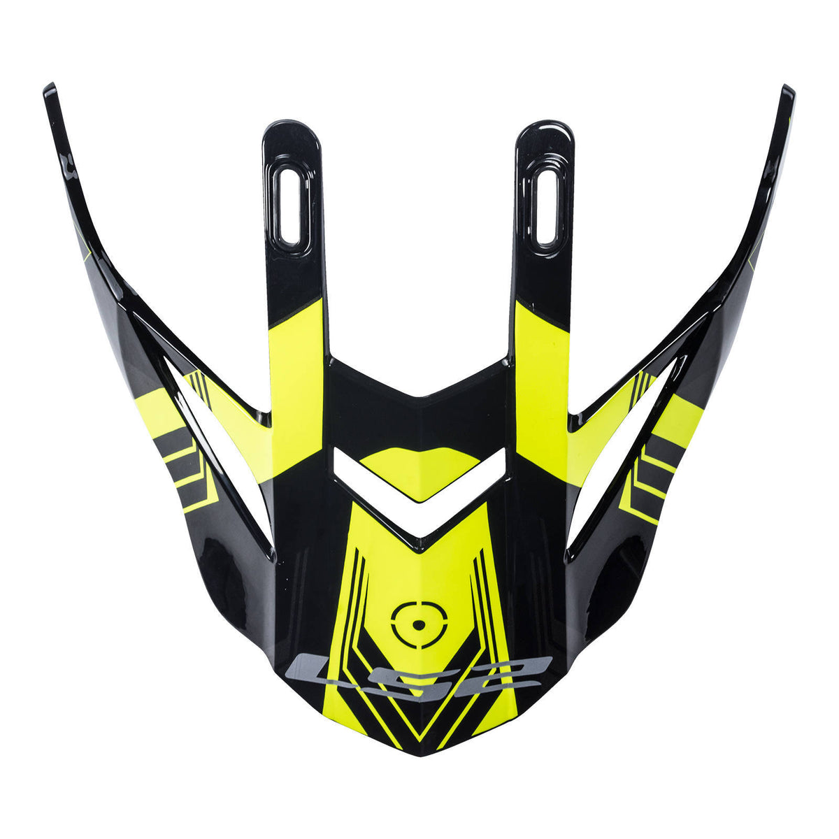 LS2 MX436 Pioneer Peak Trigger - Black / Hi-Vis