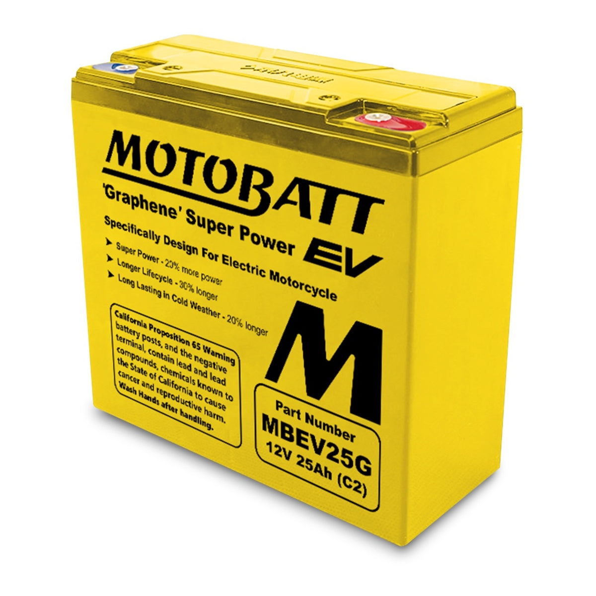 MBEV25G Motobatt EV Battery (4pcs/carton)