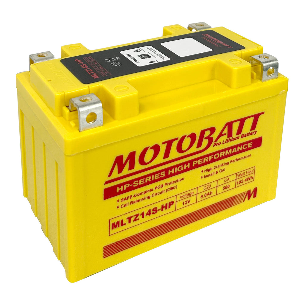 Motobatt Pro Lithium Battery MLTZ14S-HP *4