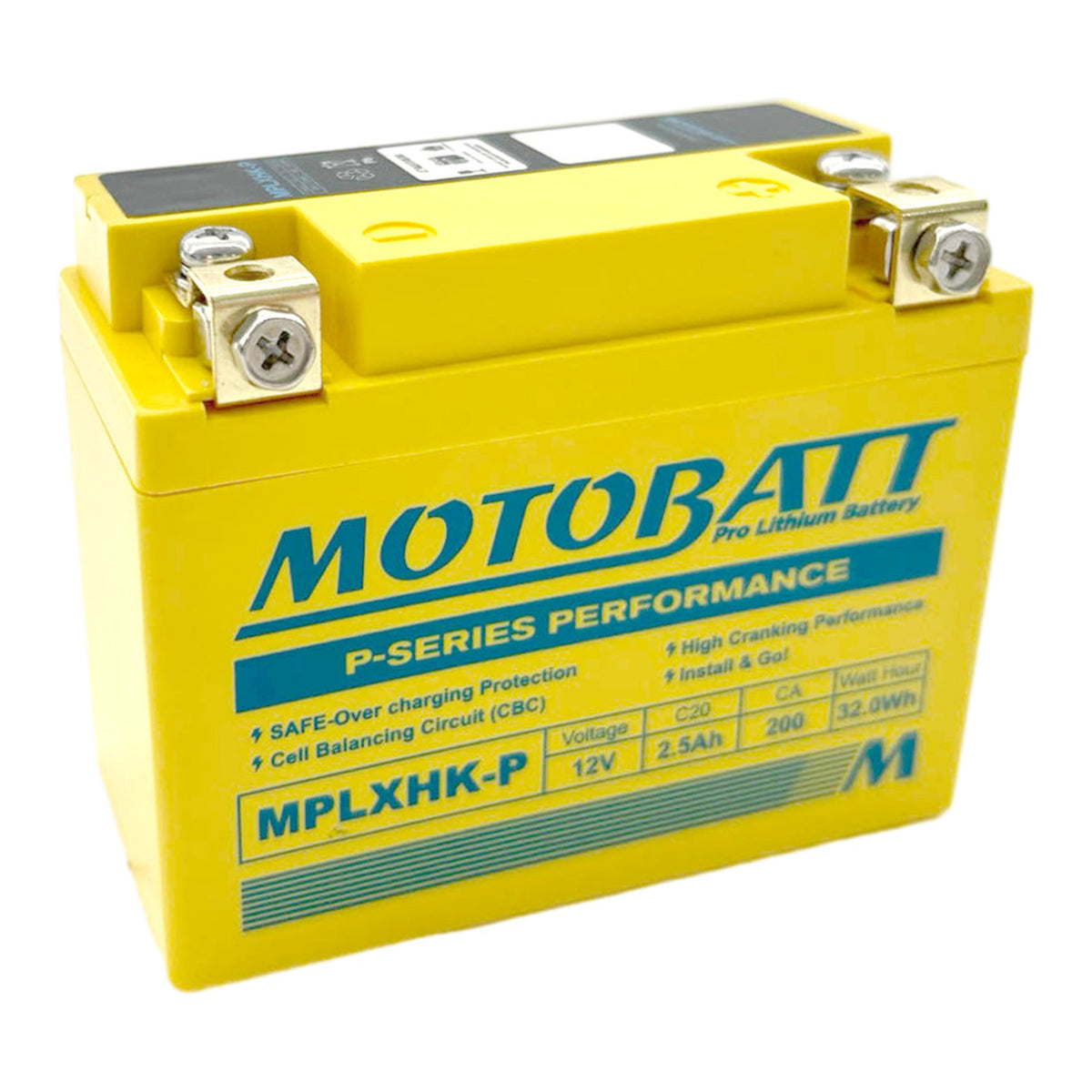 Motobatt Battery Pro Lithium - MPLXHK-P