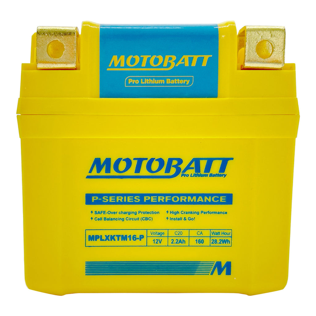 Motobatt Battery Pro Lithium - MPLXKTM16-P