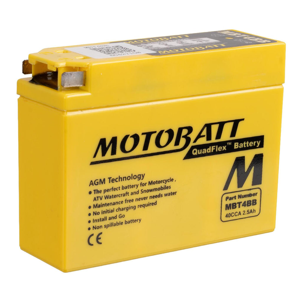 Motobatt Battery Quadflex AGM - MBT4BB