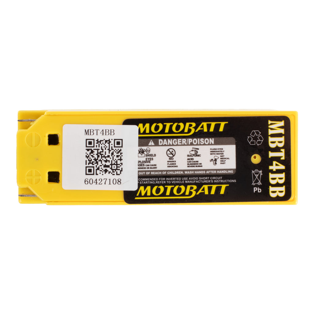 Motobatt Battery Quadflex AGM - MBT4BB