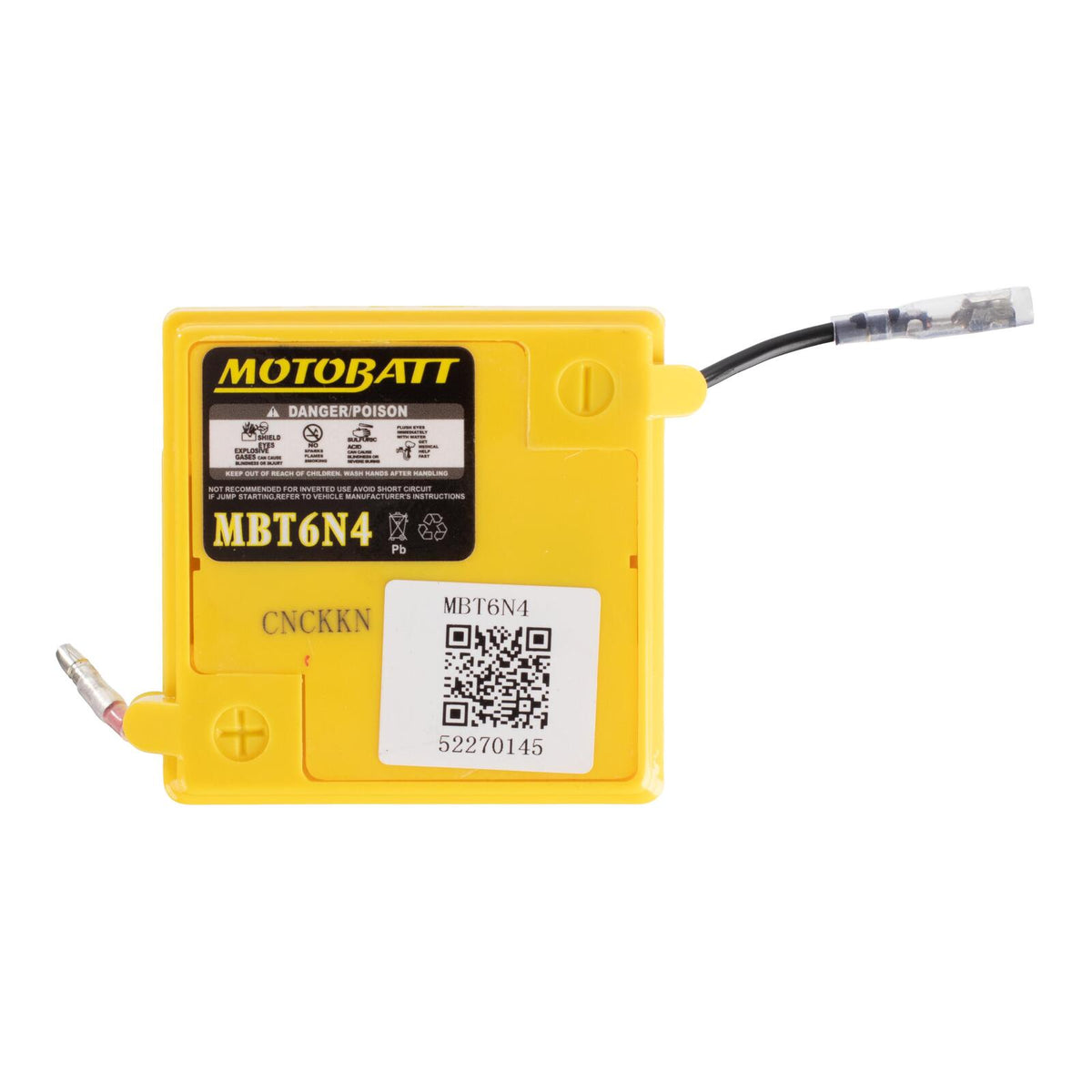 Motobatt Battery Quadflex AGM - MBT6N4