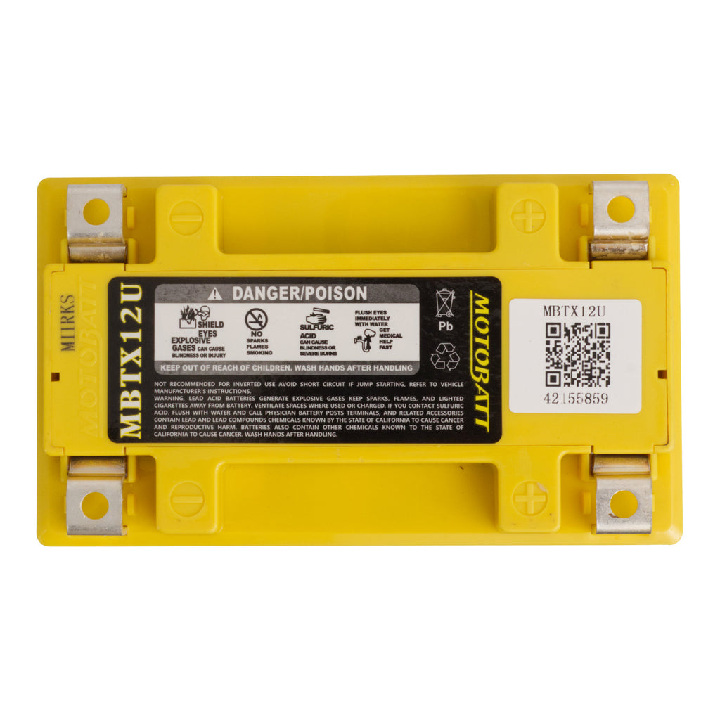 Motobatt Battery Quadflex AGM - MBTX12U