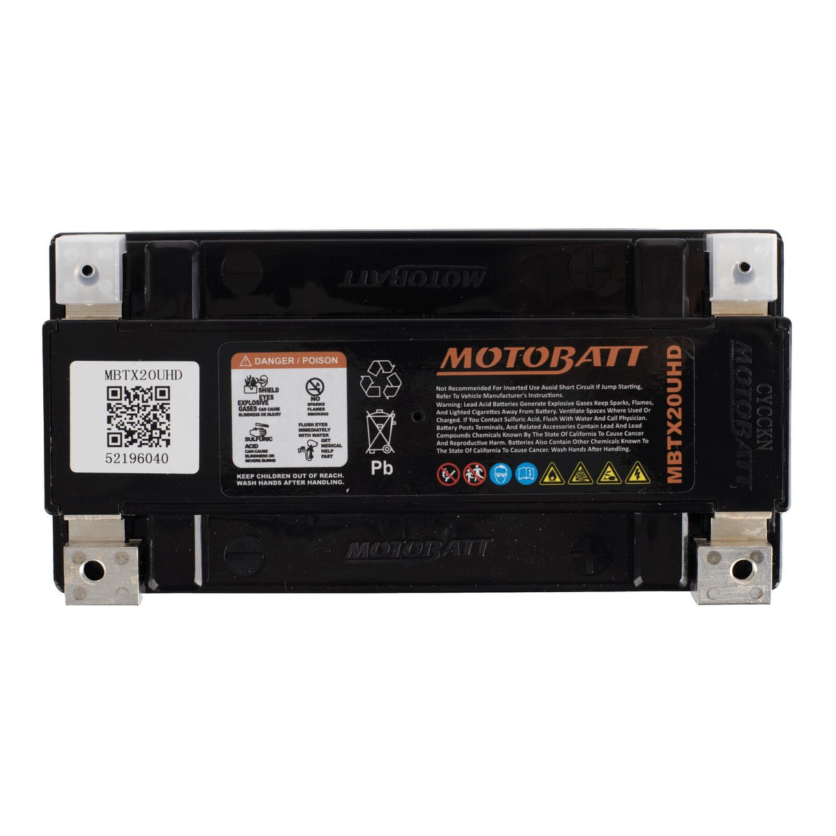 Motobatt Battery Quadflex AGM - MBTX20UHD