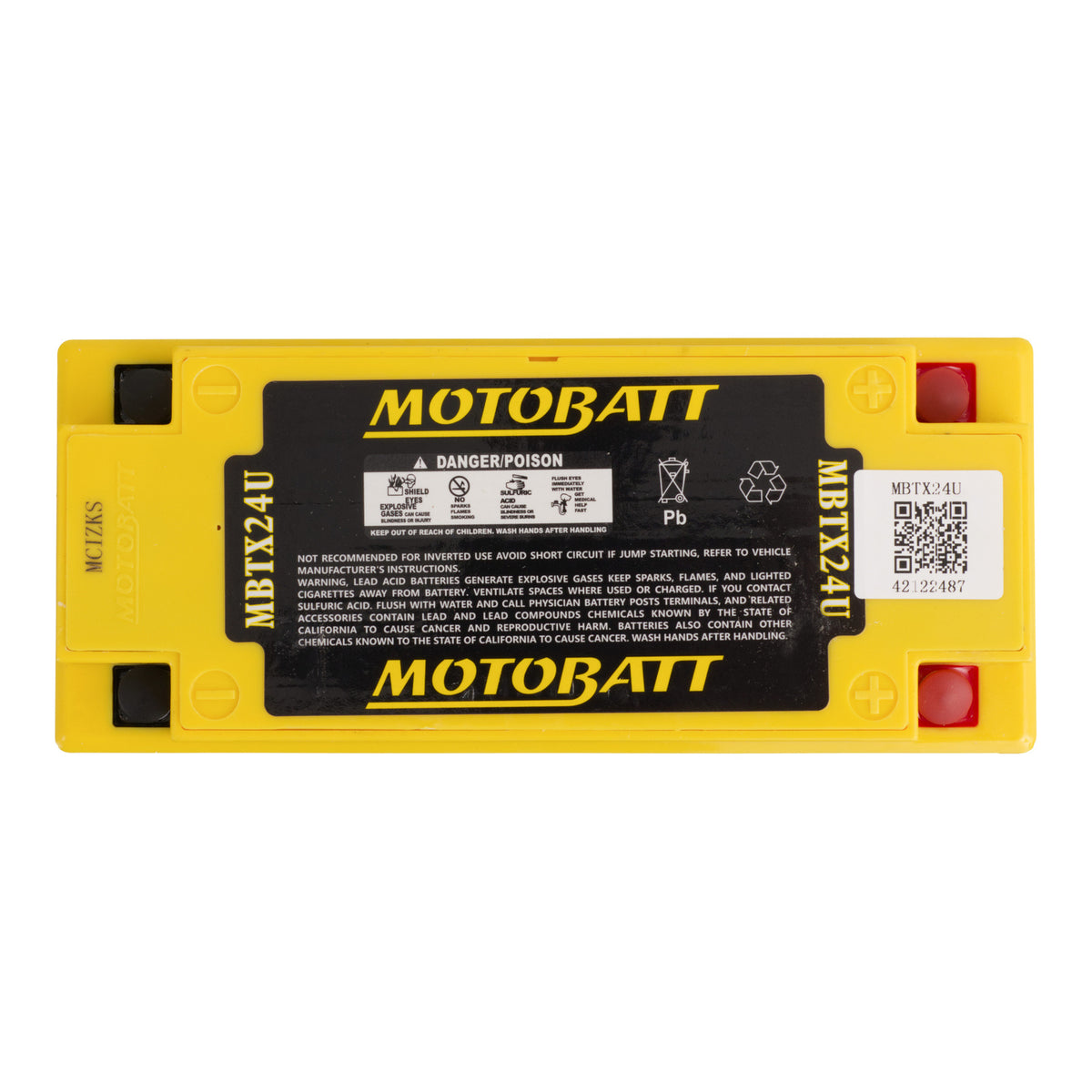 Motobatt Battery Quadflex AGM - MBTX24U