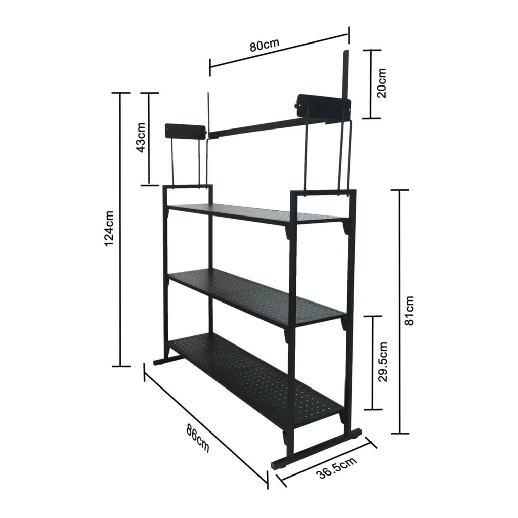 Motobatt 12-Station Maintainer Rack Only