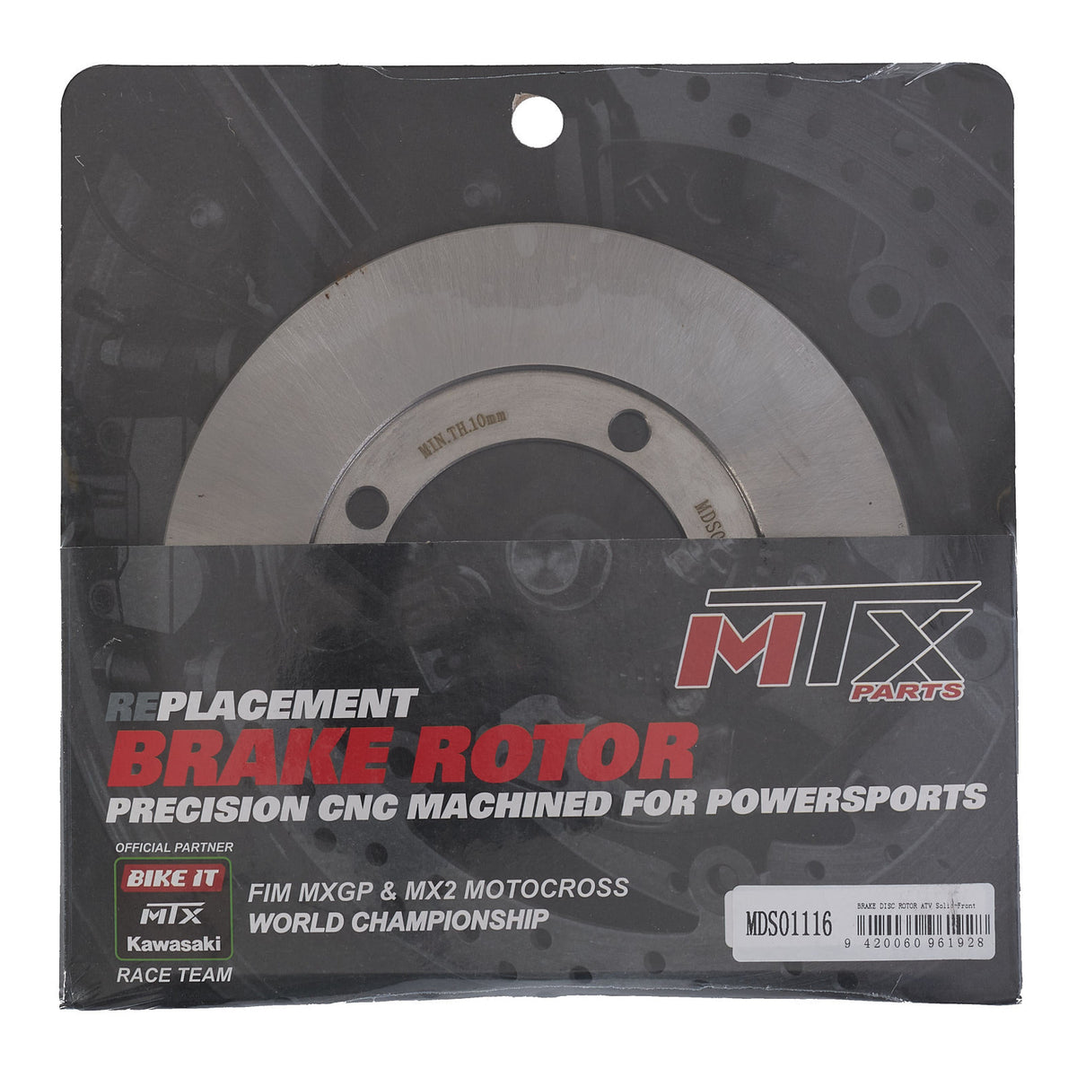 MTX Brake Disc Solid Type - Front