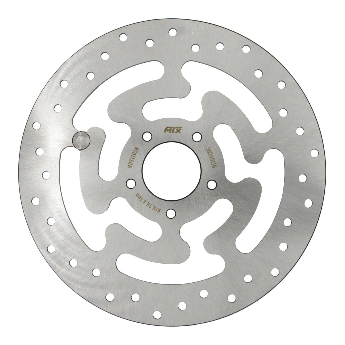 MTX Brake Disc Solid Type - Front Left