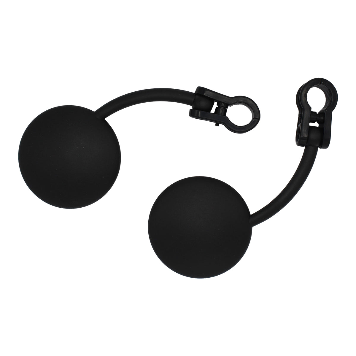 WMP Mirror Pair Universal Folding Enduro 7/8 Black
