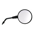 WMP Mirror 8mm Universal - Black Round (Pair)