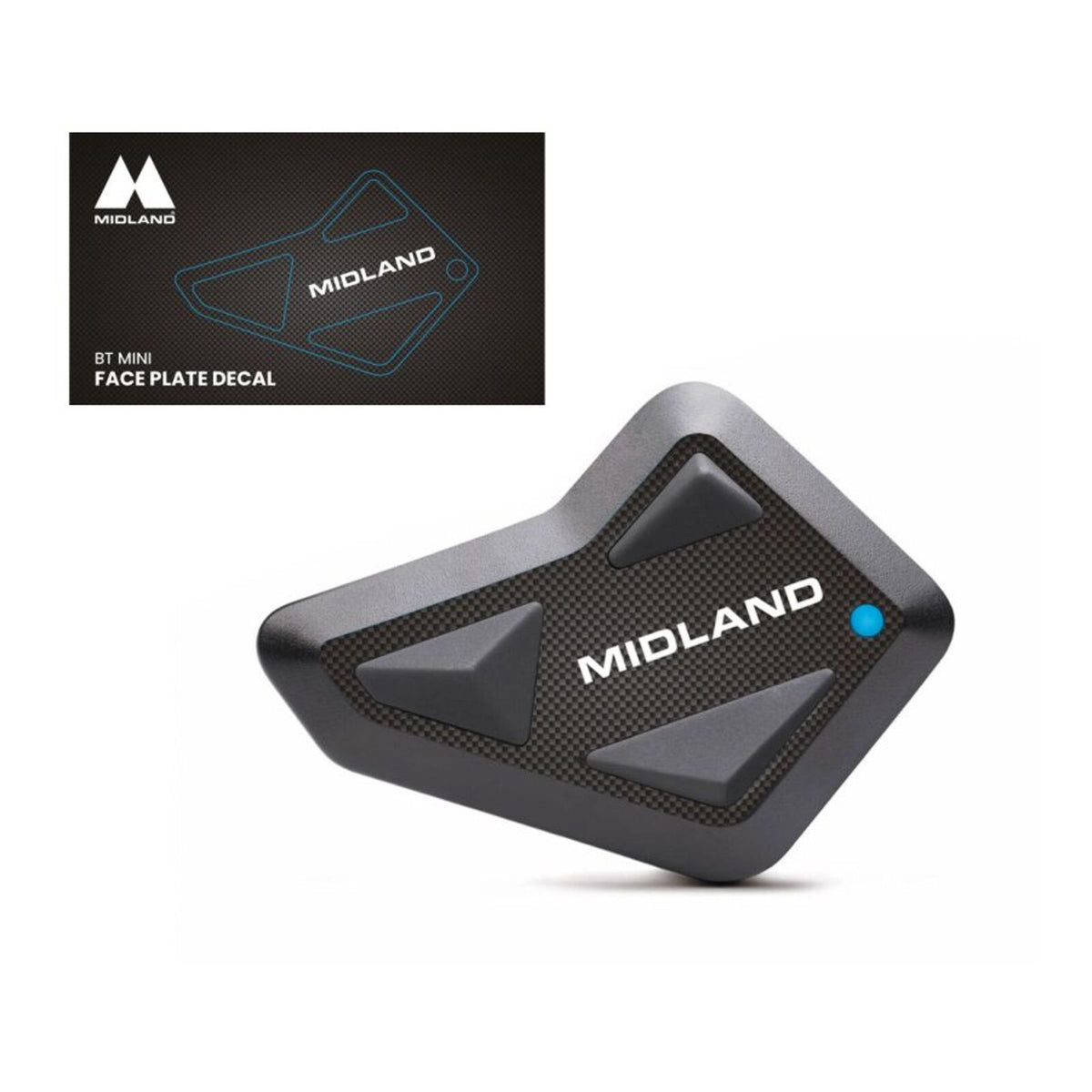 Midland Intercom Cover Carbon Fibre - BT Mini