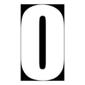 WMP Race Number - White #0 (10 Pack)
