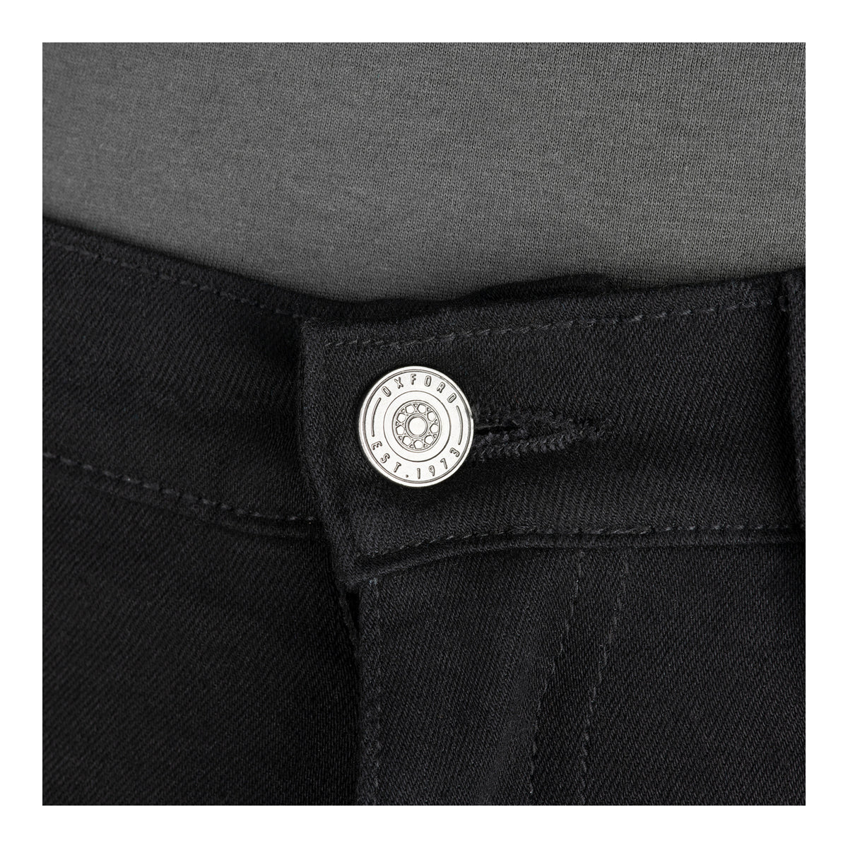 Oxford Super Stretch Men's Jeans - Black (Regular)