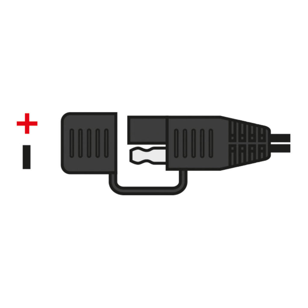 Oxford Crocodile Clips to USA/SAE Connector (0.5metre Lead)