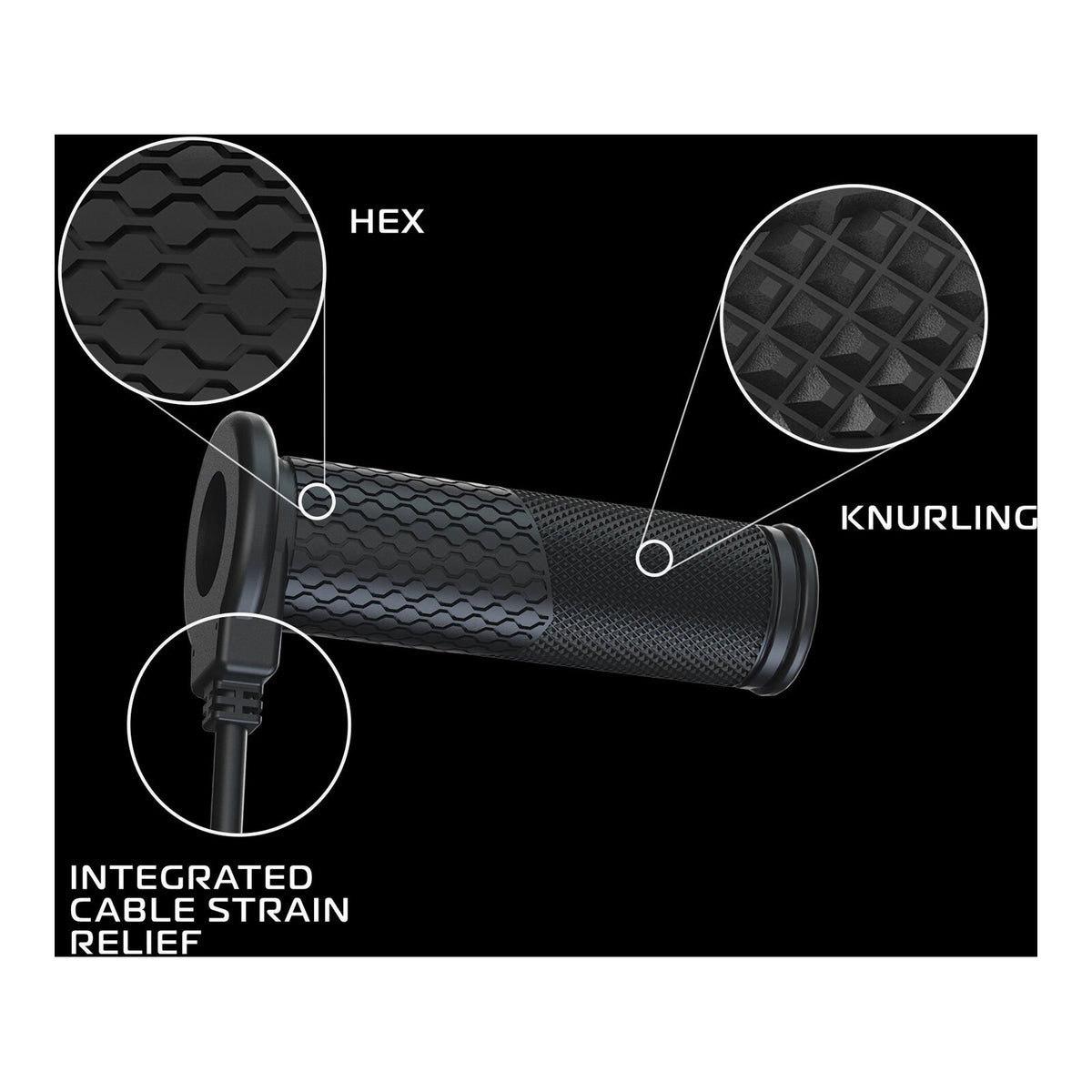 Oxford HotGrips®  Pro Touring (Integrated)