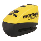 Oxford Screamer 100db Alarm Disc Lock - Yelow / Black