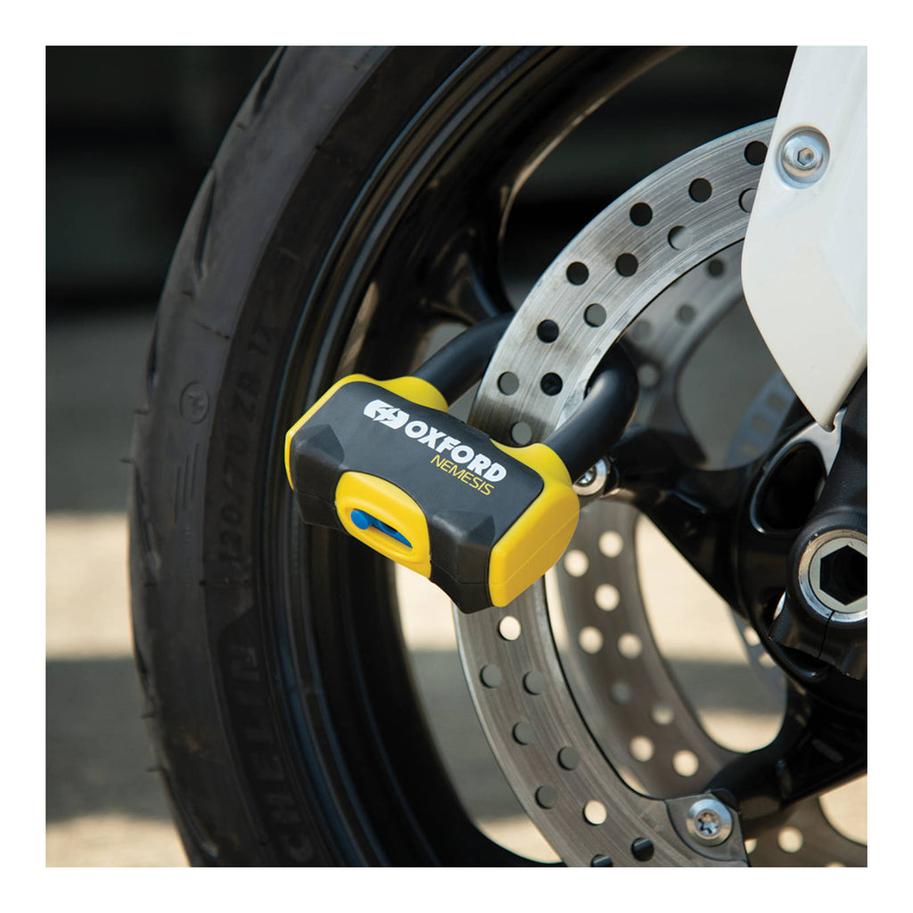 OXFORD NEMESIS 16MM DISC LOCK YELLOW