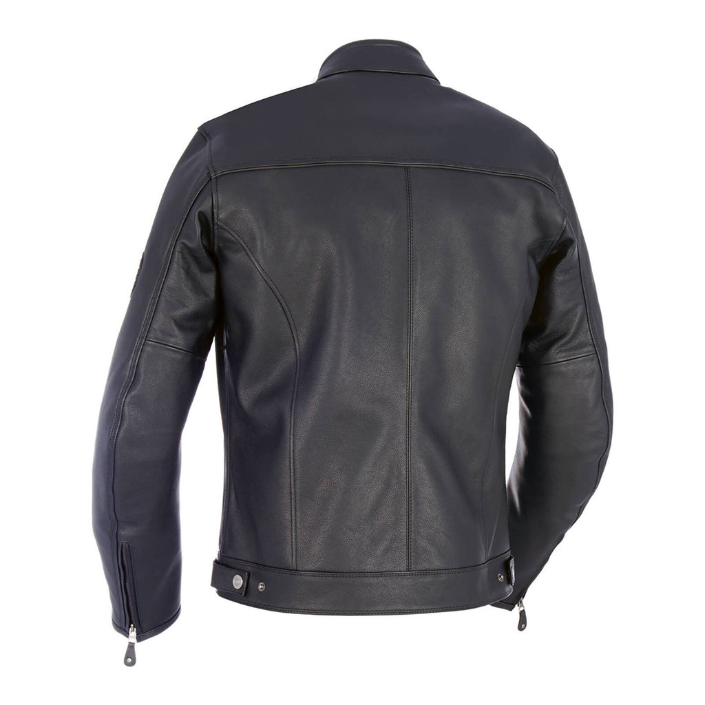 Oxford Walton Leather Jacket - Black
