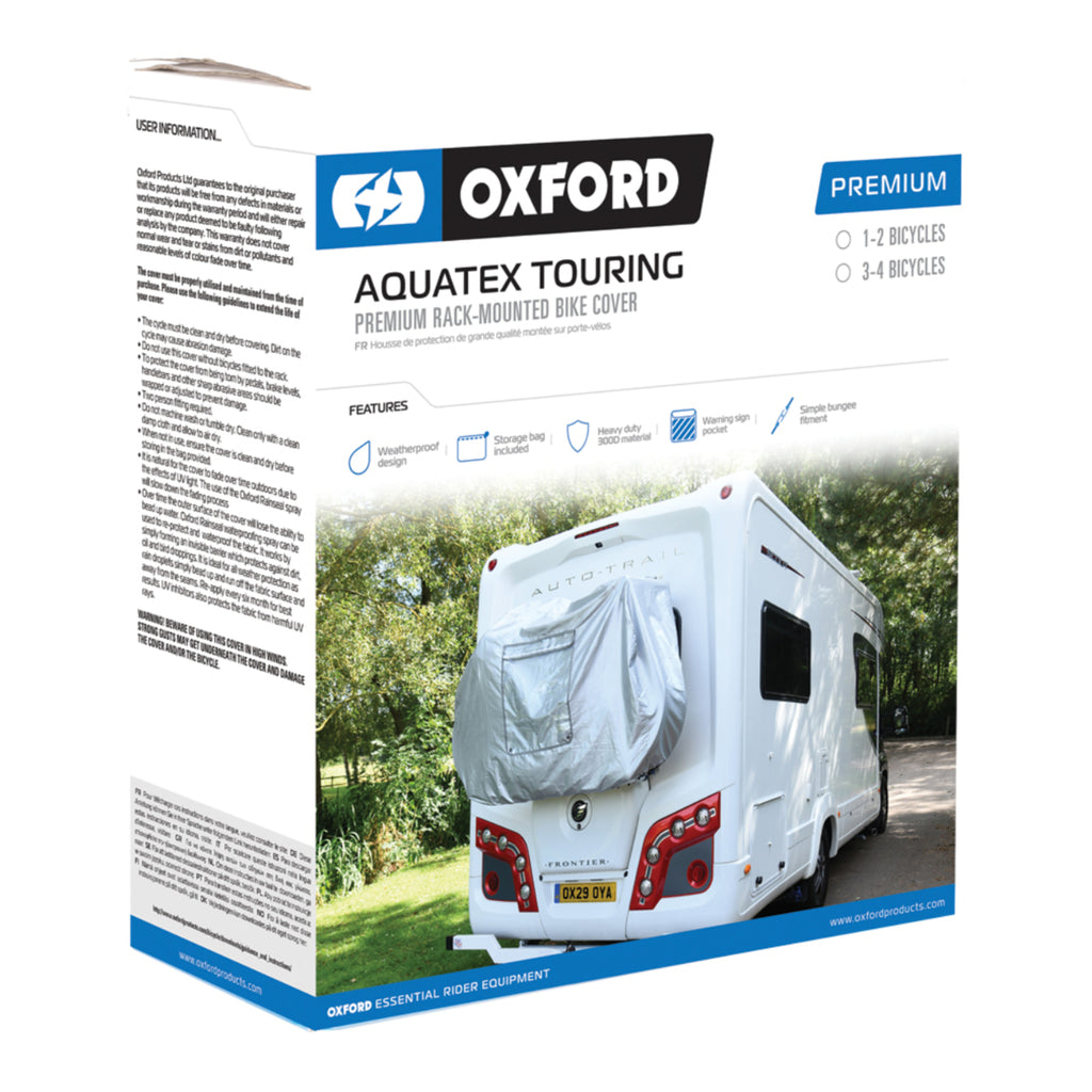 Oxford Aquatex Touring Premium Bike Cover for 3-4 Bikes